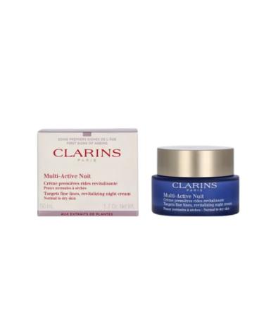 Clarins Rejuvenating night cream with vitamins 50 ml - Buy Online on GoSupps.com