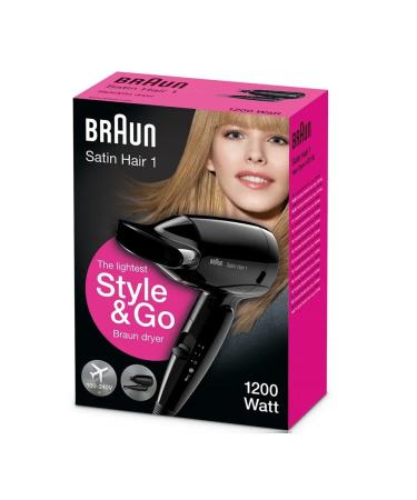 Braun Hairdryer HD 130 1200 black - Buy Online on GoSupps.com