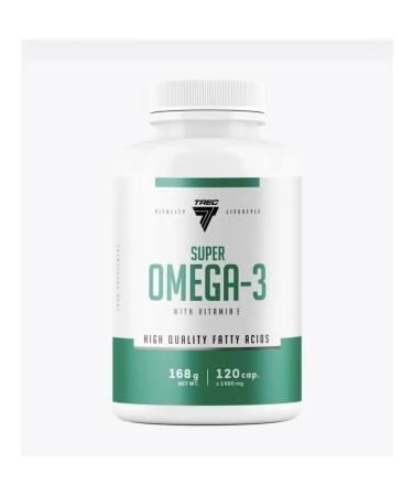 Trec Nutrition Fish oil omega 3 Super Omega-3 120 capsules