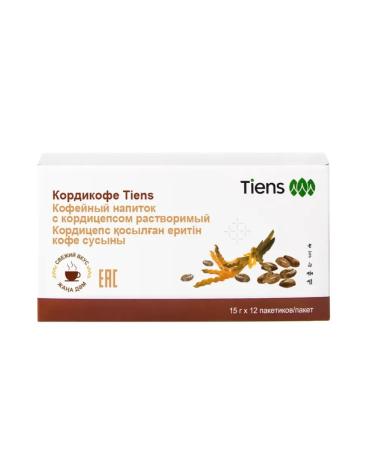 Coffee with cordyceps. Cordicof Tiens - Buy Online on GoSupps.com