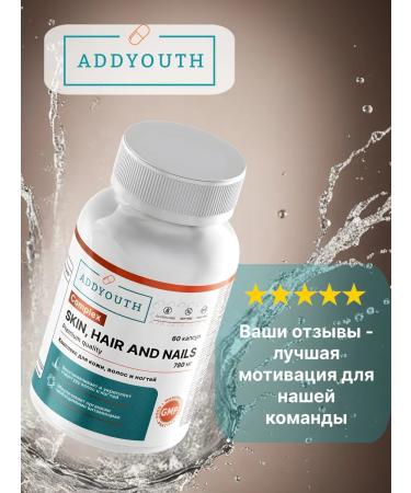 AddYouth Vitamins for the skin of hair and nails - Buy Online on GoSupps.com