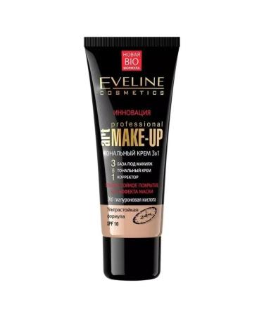 EVELINE Tonal cream 3B1 SPF 10 Natural