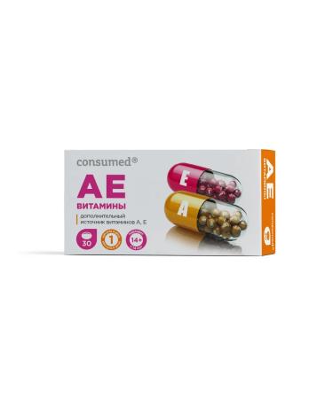 Consumed Vitamins A E caps. 700 mg N30 - Buy Online on GoSupps.com