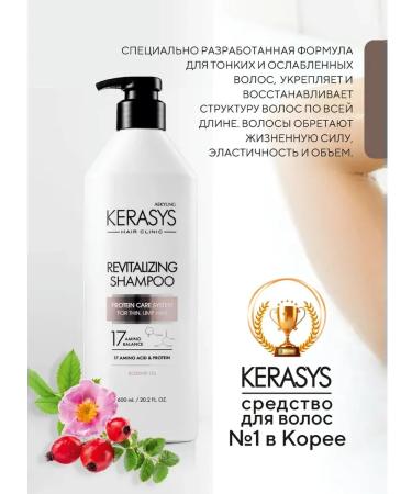 KeraSys Healing shampoo Hair Clinic System Revitalizing - Buy Online on GoSupps.com