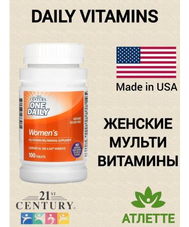 21st Century Women's Multi vitamins from the USA One Daily Women