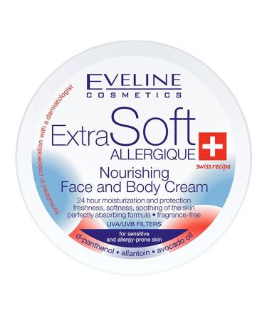 EVELINE Nourishing cream for the skin of the face and body 200 ml. -2 pcs - Buy Online on GoSupps.com