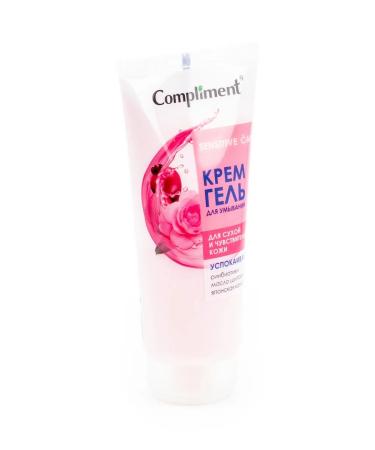 Compliment Cream-gel for washing the face Sensitive Care 200ml - Buy Online on GoSupps.com