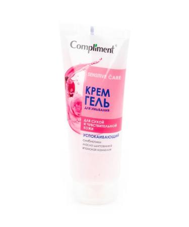 Compliment Cream-gel for washing the face Sensitive Care 200ml - Buy Online on GoSupps.com