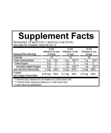 ChildLife Zinc with the taste of mangoes and strawberries 118 ml - Buy Online on GoSupps.com