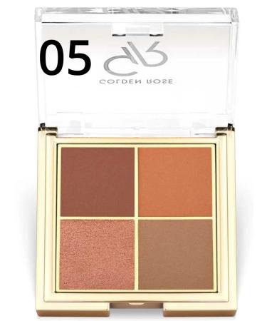 Golden Rose Eyeshadow Palette shining shadow palette evening daytime 05 - Buy Online on GoSupps.com