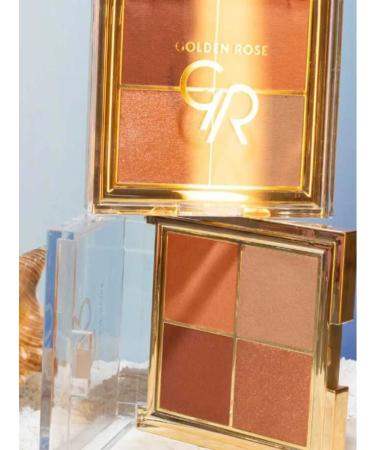 Golden Rose Eyeshadow Palette shining shadow palette evening daytime 06 - Buy Online on GoSupps.com