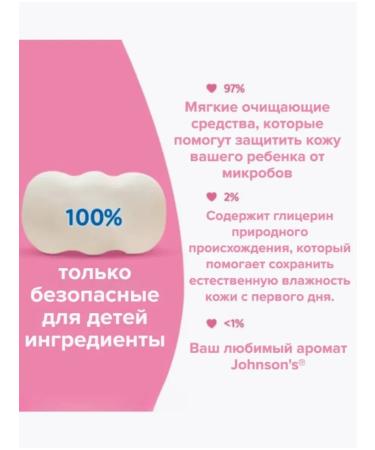 Johnson's Baby flower soap 75 g 4pcs - Buy Online on GoSupps.com