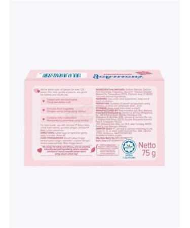 Johnson's Baby flower soap 75g 6pcs - Buy Online on GoSupps.com