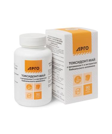 ARGO Toxidont-May with vitamin C capsules 90 pcs - Buy Online on GoSupps.com