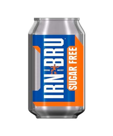 Irn-Bru Sugar free 330 ml sugar free drink - Buy Online on GoSupps.com