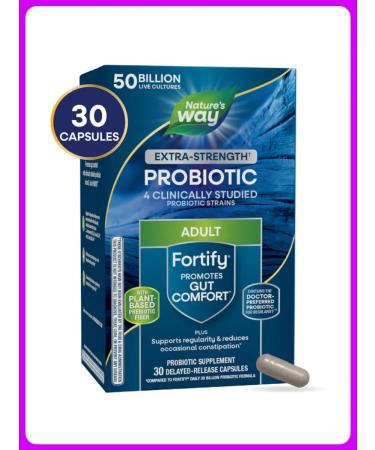 Nature's Way Probiotics and prebiotics 50 billion 30 capsules