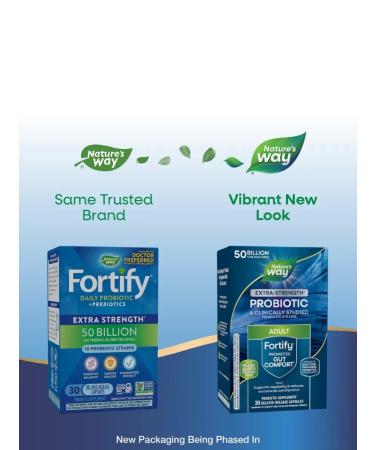 Nature's Way Probiotics and prebiotics 50 billion 30 capsules - Buy Online on GoSupps.com