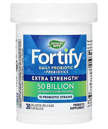 Nature's Way Probiotics and prebiotics 50 billion 30 capsules - Buy Online on GoSupps.com