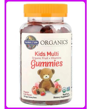 Garden of Life Mykind Organics Kids Multi 120 tablets