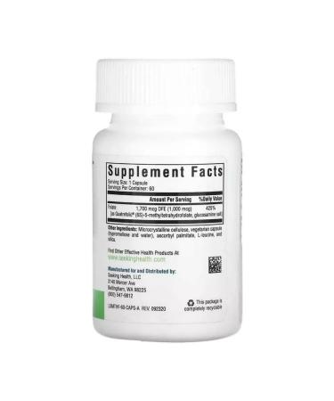 Seeking Health L-methylphulatory 1 mg 60 capsules - Buy Online on GoSupps.com