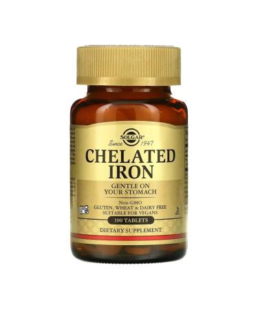 SOLGAR Helat iron 100 tablets