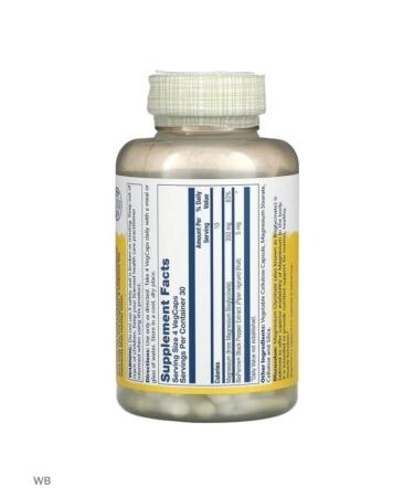 Solaray Magnesium glycinate 350 mg 120 capsules - Buy Online on GoSupps.com