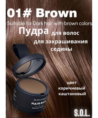 SOL Hair powder tinting masking for painting