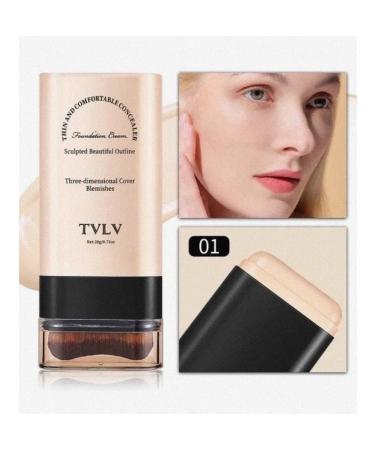 Tonal face cream in a stick with a sponge tone 02 - Buy Online on GoSupps.com