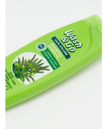 Wash&GO Fatty hair shampoo with herbs 675 ml - Buy Online on GoSupps.com