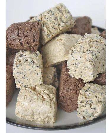 Eastern fantasy Halva without sugar with poppy 450 grams - Buy Online on GoSupps.com