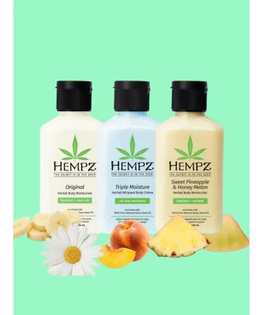 HEMPZ Road set for the body moisturizing and rejuvenation 3