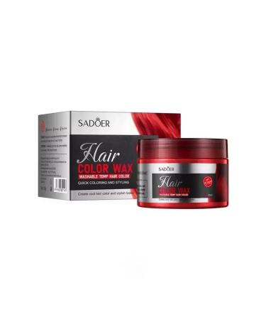 SADOER Red hair dye wax