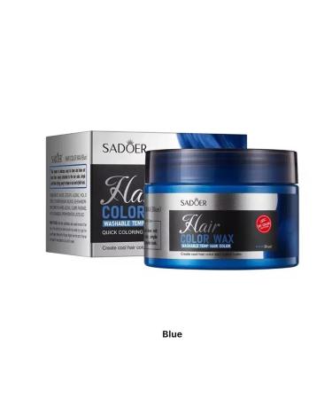 SADOER Wax-color for hair blue