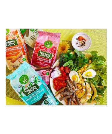 Absolute Nature Stepsteps "Healthy snack" Zlakovo-vegetable assorters 6 pcs - Buy Online on GoSupps.com