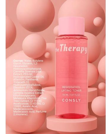 consly Moisturizing lifting Toner for Korea's Face with Resveratrol - Buy Online on GoSupps.com
