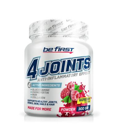 Be First 4JOINTS for joints and ligaments 300 g of raspberries