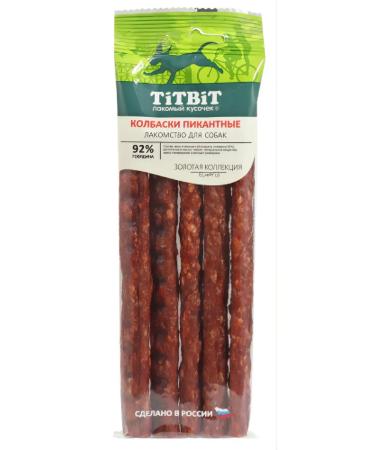 Titbit Sausages Piquant 80 g 1 pc dog treats for dogs