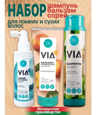 belkosmex Hair care set moisturizing and nutrition