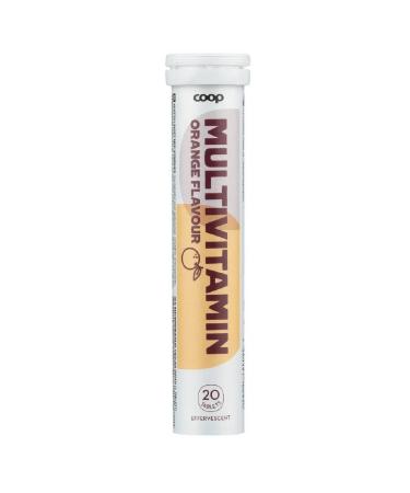 optisana COOP multivitamins with an orange 20