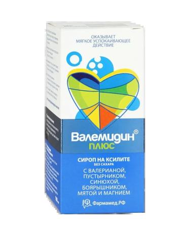 Pharmamed LLC Valemidin Plus 4 packages of 100 ml - Buy Online on GoSupps.com