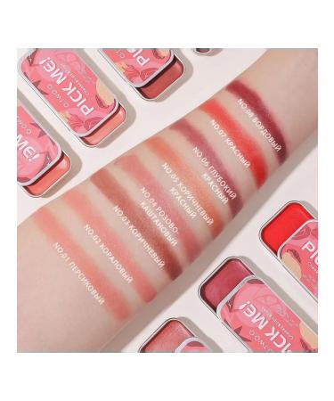 OTWOO O.TWO.O Set: Pick Me 3-in-1 Matte Blush Cream shade 02 (Coral) 10g + FREE SPONGE. - Buy Online on GoSupps.com
