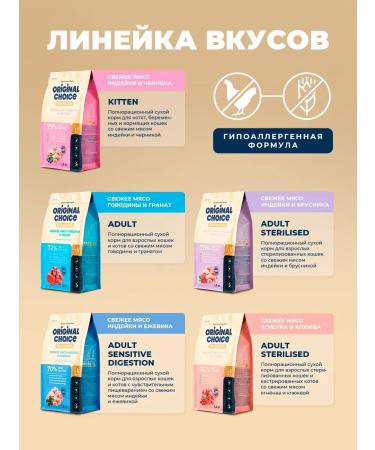 Original Choice Dry food for kittens pregnant and nursing cats 1.5 kg - Buy Online on GoSupps.com