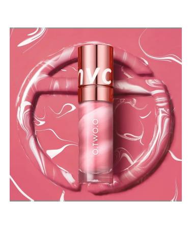 OTWOO O.TWO.O Set Liquid Blush Shade 01 (Dark Pink) 10.5g + FREE SPONGE. - Buy Online on GoSupps.com