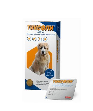 Tixfli for dogs of very large species 40-56 kg table No. 1