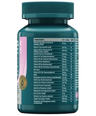 UESUPPS Beauty Vumen Multivitamin Ultra Energy caps. No. 60 - Buy Online on GoSupps.com