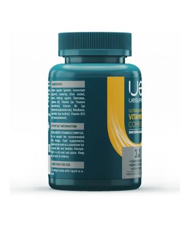 UESUPPS Vitamin B complex Ultra Energy caps. No. 60 - Buy Online on GoSupps.com