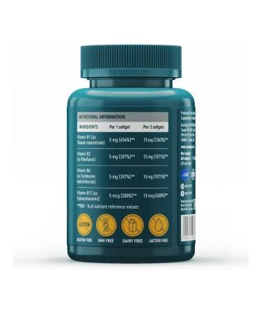 UESUPPS Vitamin B complex Ultra Energy caps. No. 60 - Buy Online on GoSupps.com