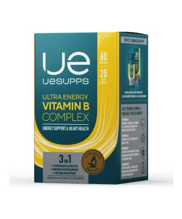 UESUPPS Vitamin B complex Ultra Energy caps. No. 60 - Buy Online on GoSupps.com