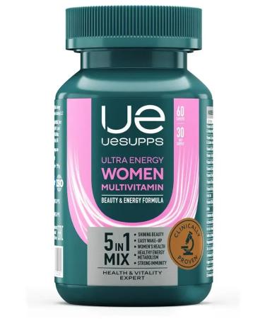 UESUPPS Wumen Multivitamin Formula Ultra Energy Tab. No. 60