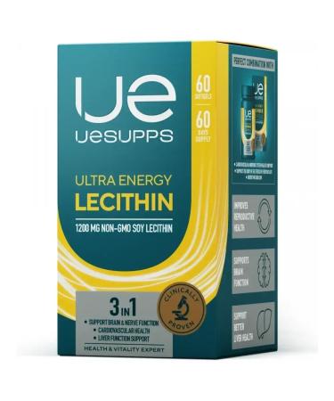 UESUPPS Lecitin ultra Energy caps. No. 60 - Buy Online on GoSupps.com